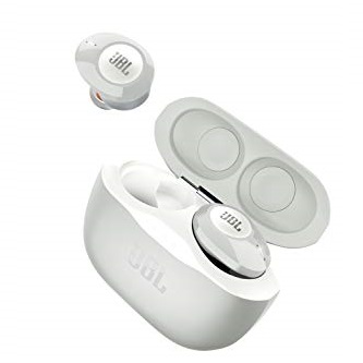 JBL TUNE 120TWS - True Wireless in-Ear Headphone - White, Only $45.49, You Save $54.46 (54%)
