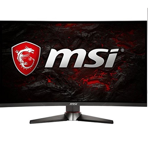 MSI Full HD Gaming Red LED Non-Glare Super Narrow Bezel 1ms 2560 x 1440 144Hz Refresh Rate 2K Resolution Free Sync 27” Curved Gaming Monitor (Optix MAG27CQ), Only $269.99