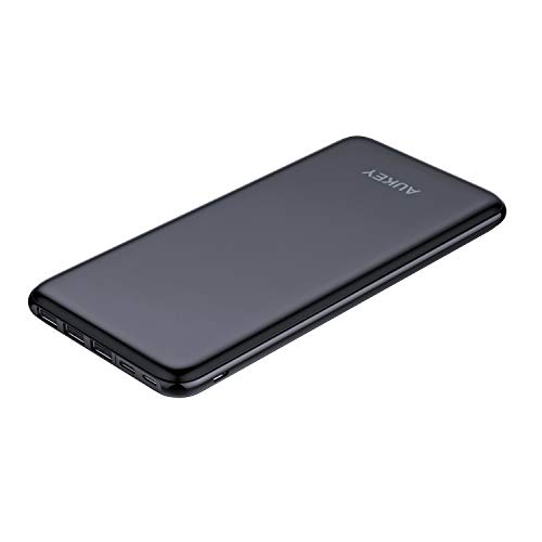 AUKEY USB C Power Bank, 20000mAh Portable Charger USB C, Slimline Type C Battery Pack with 3 Input & 4 Output  , Only $32.39