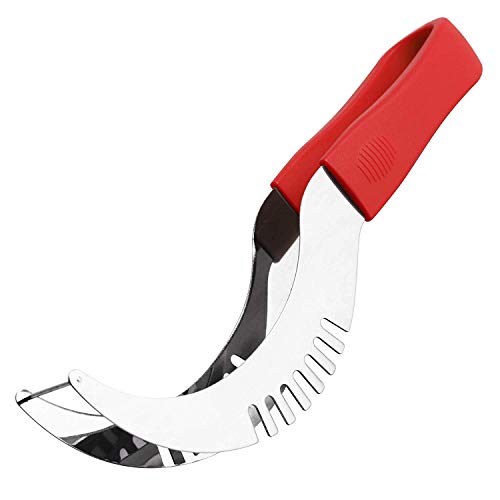 WeTest Stainless Steel Watermelon Slicer,Red, Only $5.11