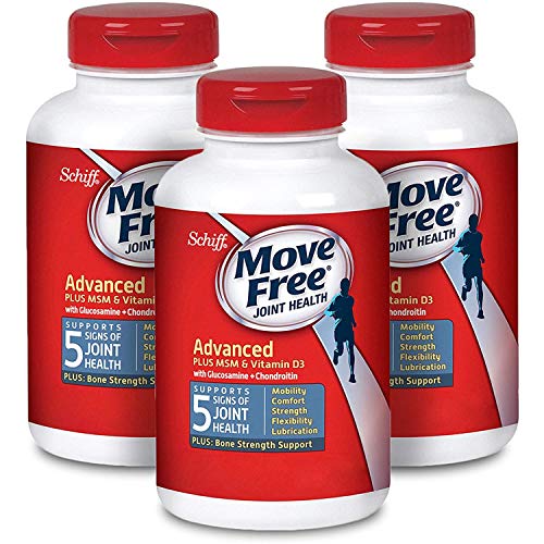Move Free Glucosamine & chondroitin + msm & d3 joint health, move free (120 count in a bottle), pack of 3, 360 Count, Only $40.87