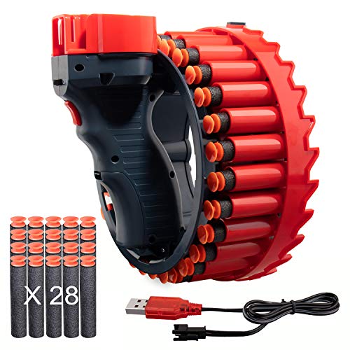 Moliston Electric Burst Target Toy, Rotating Bracelet Soft Bullet Launching Toy,for Children, Teenagers and Adults only $27.59 with discount code