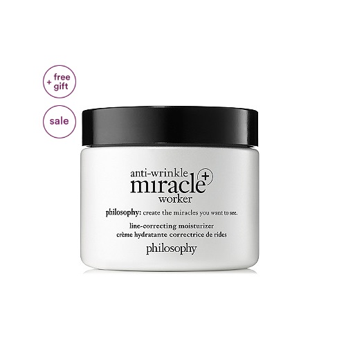 Philosophy  Anti-Wrinkle Miracle Worker+ Line Correcting Moisturizer, only $32.50