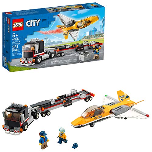 LEGO City Airshow Jet Transporter 60289 Building Kit; Fun Toy Playset for Kids, New 2021 (281 Pieces), Only $24.00