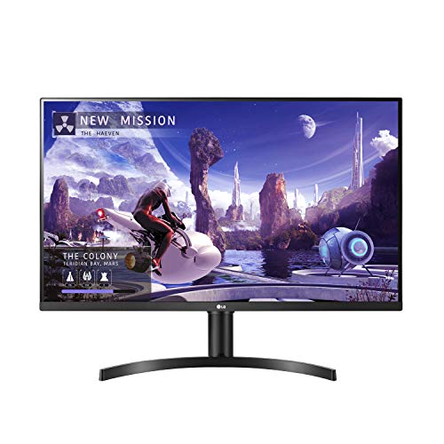 LG 32QN650-B 32-Inch QHD (2560 x 1440) IPS Monitor with HDR 10, AMD FreeSync and Dual HDMI Inputs (Height Adjustable Stand)- Black, Only $276.99, You Save $23.00 (8%)