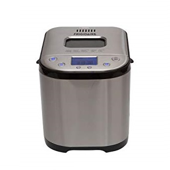 FRIGIDAIRE Stainless Steel Bread Making Machine Maker, 2LB XL 15-in-1, Settings Incl Gluten Free, Cake & Yogurt, Nonstick Bowl, 3 Loaf Sizes 3 Crust Colors,, Only $79.98