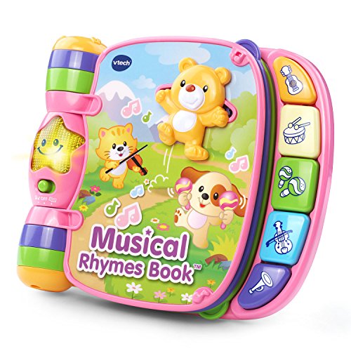 VTech Musical Rhymes Book, Pink, Only $12.49