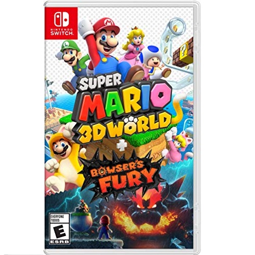 《Super Mario 3D World + Bowser's Fury超级马里奥3D世界+库巴之怒》游戏，Nintendo Switch版，原价$59.99，现仅售$50.00，免运费！