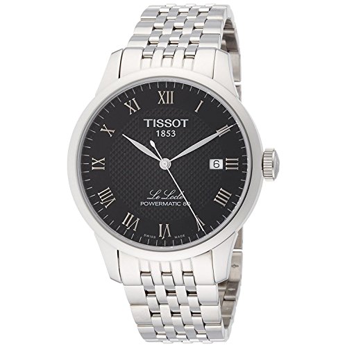 Tissot mens Le Locle Stainless Steel Dress Watch Grey T0064071105300, Only $395.98, You Save $234.02 (37%)