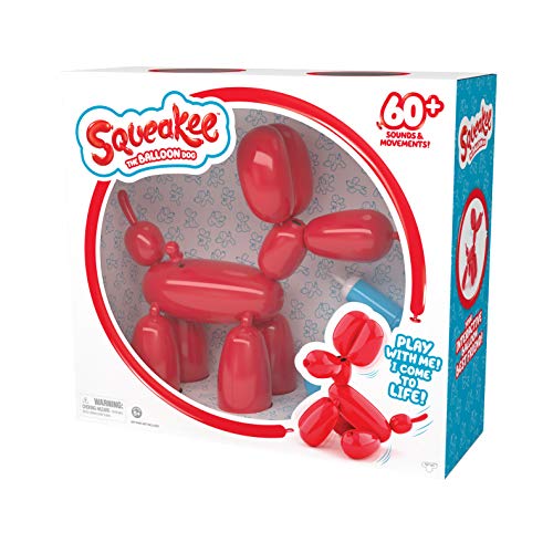 Squeakee The Balloon Dog - Feed Him, Teach Him Tricks, Pop Him, and Watch Him Deflate!, Only $24.74