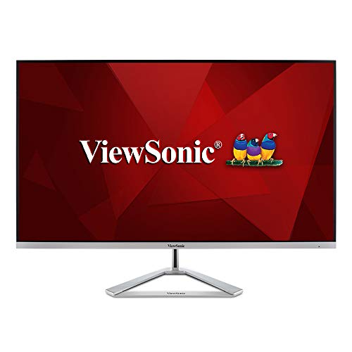 ViewSonic VX3276-4K-MHD 32 Inch Frameless 4K UHD Monitor with HDR10 HDMI and DisplayPort for Home and Office,Gray, Only $269.99, You Save $120.00 (31%)