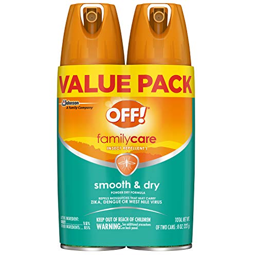 OFF! Family Care Insect & Mosquito Repellent I, Smooth & Dry Bug Spray for the Beach, Backyard, Picnics and More, 4 oz. (Pack of 2), Only $6.92