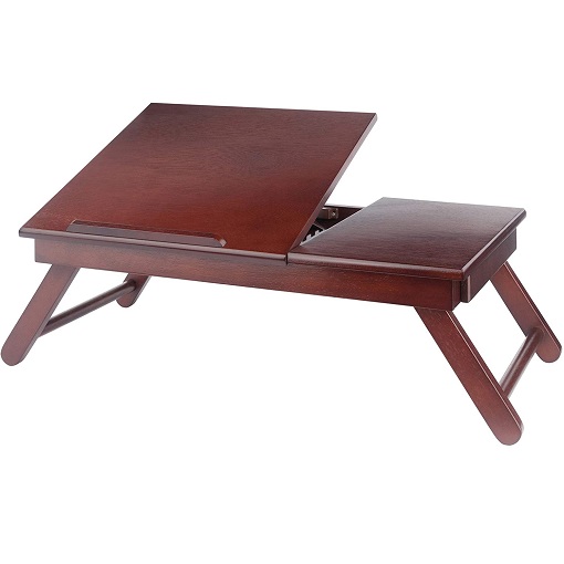 Winsome 可折叠木质小桌，床上可用，原价$66.70，现仅售$18.17