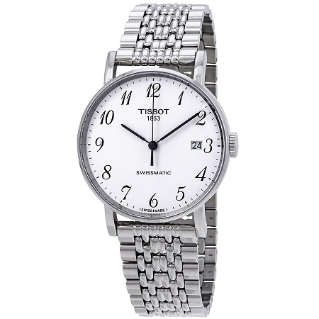 TISSOT Everytime Swissmatic Automatic White Dial Men's Watch T109.407.11.032.00, only $209.99 after applying coupon code
