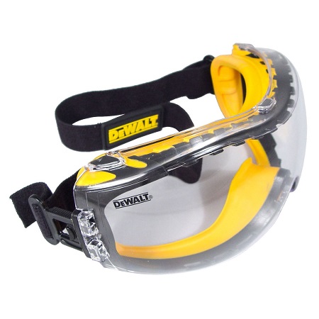 DEWALT Goggle Concealer Clear Safety Work Goggle DPG82-11D, only $13.28