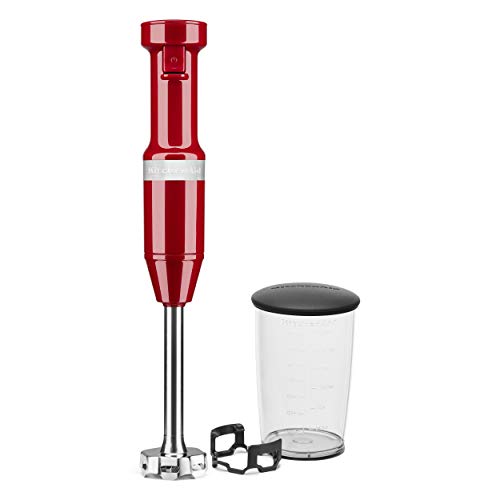 KitchenAid KHBV53ER Variable Speed Corded Hand Blender, Empire Red, List Price is $49.99, Now Only $39.99, You Save $10.00 (20%)