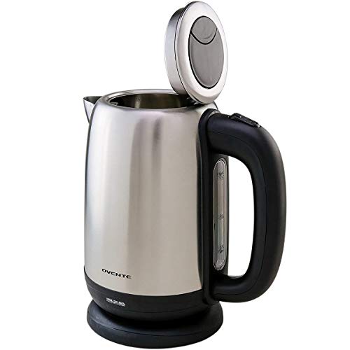 Ovente 1.7 Liter Stainless Steel Electric Kettle, BPA Free, Brushed (KS27S), Only $20.99