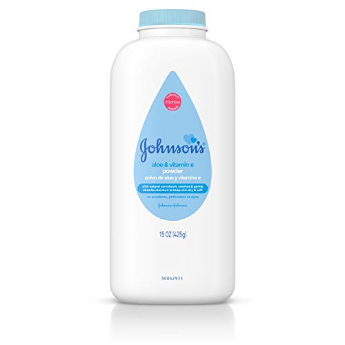 Johnson's Baby Powder, Pure Cornstarch with Aloe & Vitamin E 15 Ounce (425 g), Now Only $3.22