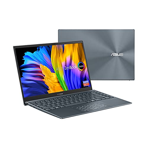 ASUS ZenBook 13 Ultra-Slim Laptop, 13.3” OLED FHD NanoEdge Bezel Display, Intel Core i7-1165G7, 8GB LPDDR4X RAM, 512GB SSD, NumberPad, Thunderbolt 4, Wi-Fi 6, UX325EA-ES71, Now Only $879.99