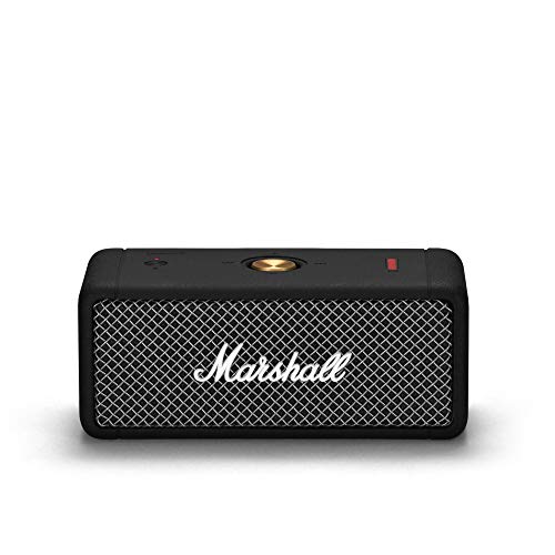 Marshall Emberton Portable Bluetooth Speaker, Black, List Price is $149.99, Now Only $99.99
