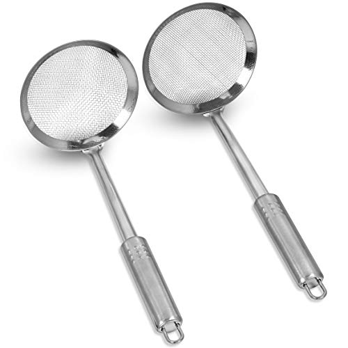 Simpli-Magic Cooking Utensils Stainless Steel, 2 Pack Bundle, Strainer Ladle, List Price is $10.99, Now Only $4.97