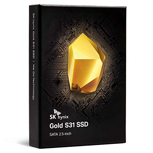 SK hynix Gold S31 SATA Gen3 2.5 inch Internal SSD | SSD 500GB | 500GB SATA | Up to 560MB/S | Solid State Drive | Compact 2.5' SSD Form Factor SK hynix SSD SATA SSD, Now Only $48.44