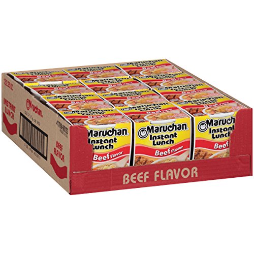 Maruchan Instant Lunch Beef, 2.25 Oz, Pack of 12, Now Only $4.62