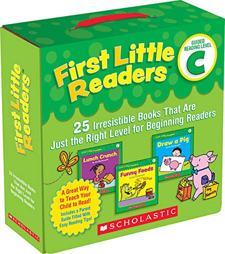 First Little Readers Parent Pack: Guided Reading Level C: 25 Irresistible Books That Are Just the Right Level for Beginning Readers, List Price is $20.99, Now Only $11.59, You Save $9.40 (45%)