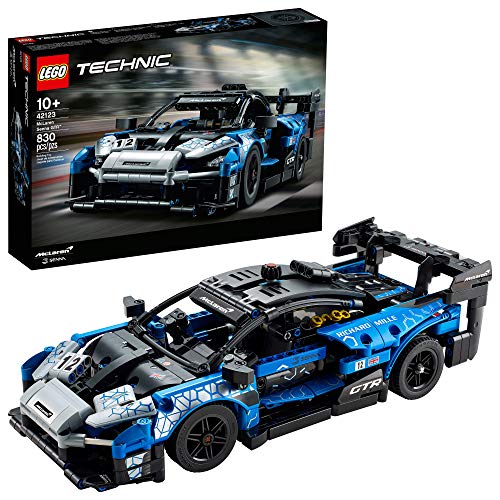 LEGO Technic McLaren Senna GTR 42123 Toy Car Model Building Kit; Build and Display an Authentic McLaren Supercar, New 2021 (830 Pieces), List Price is $49.99, Now Only $40.00