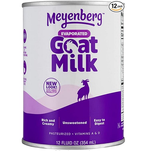 史低价！Meyenberg 全脂山羊奶，含维生素A&D，12 oz/罐，共12罐， 现仅售$28.53，免运费