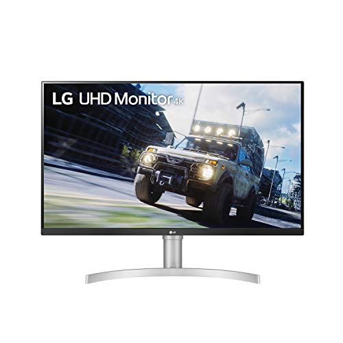 LG 32UN550-W 32-Inch UHD (3840 x 2160) VA Monitor with HDR 10, AMD FreeSync and Itle/Height Adjustable Stand (31.5