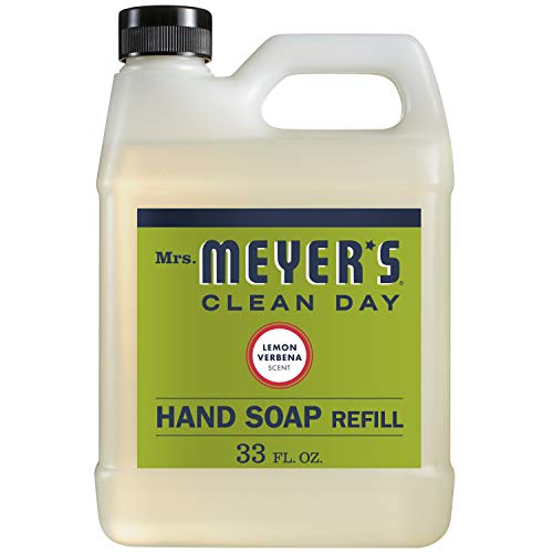 Mrs. MEYER'S CLEAN DAY Liquid Hand Soap Refill, Lemon Verbena Scent, 33 ounce bottle, List Price is $9.98, Now Only $6.47