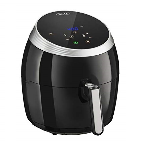 BELLA (14679) 5.3 Quart Air Convection Fryer, Black, List Price is $129.99, Now Only $49.99, You Save $80.00 (62%)
