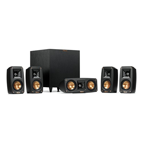 Klipsch Black Reference Theater Pack 5.1 Surround Sound System, List Price is $999, Now Only $329.00