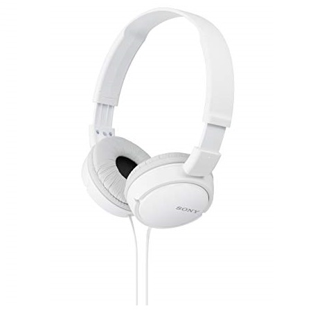Sony ZX Series Wired On-Ear Headphones, White MDR-ZX110, List Price is $19.99, Now Only $9.99