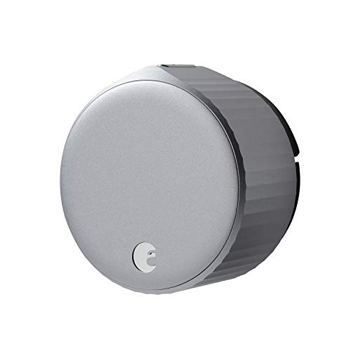 August Wi-Fi, (4th Generation) Smart Lock – Fits Your Existing Deadbolt in Minutes, Silver, List Price is $229.99, Now Only $179.99