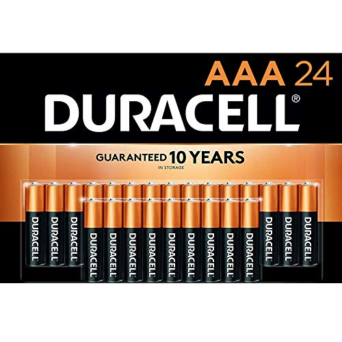 Duracell - CopperTop AAA Alkaline Batteries - Long Lasting, All-Purpose Triple A Battery for Household and Business - 24 Count,  Only $10.56