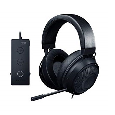 Razer Kraken Tournament Edition THX 7.1 Surround Sound Gaming Headset: Retractable Noise Cancelling Mic - USB DAC -  For PC, PS4, PS5, Nintendo Switch, Xbox One, Xbox Series X & S, Mobile Only $49.00