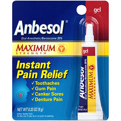 Anbesol Gel Maximum Strength 0.33 Ounce, Now Only $6.59