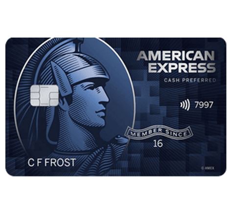 The Blue Cash Preferred from Amex is offering $300 bonus cash