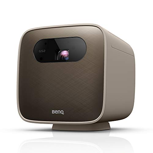 BenQ GS2 Wireless Mini Portable Projector for Outdoor Use | IPX2 Splash & Drop Resistant | Google Cast & AirPlay | Bluetooth Speaker | WiFi | Smart TV App | HDMI | USB-C, Only $509.12