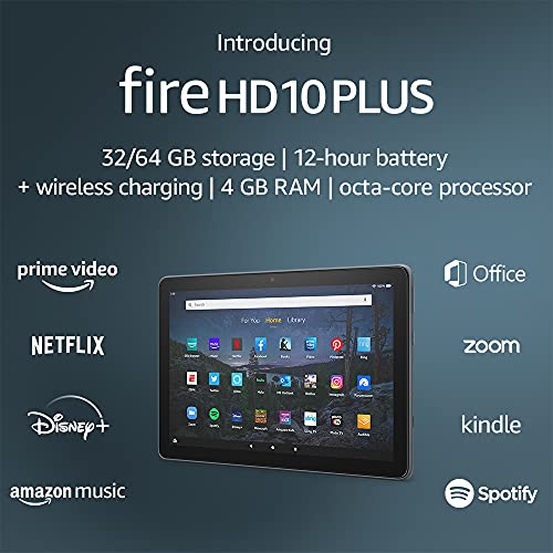 Introducing Fire HD 10 Plus tablet, 10.1