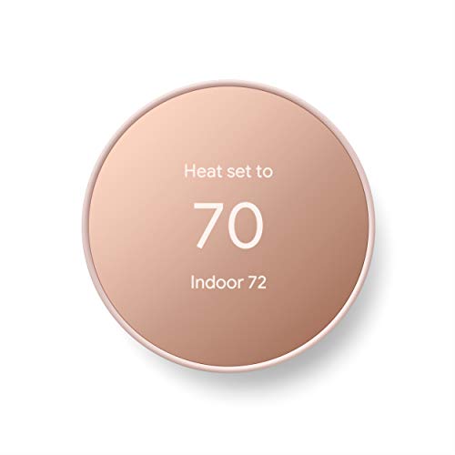 Google Nest Thermostat - Smart Thermostat for Home - Programmable Wifi Thermostat - Sand, List Price is $129.99, Now Only $93.59