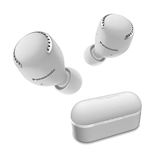 Panasonic Noise Cancelling Wireless Earbuds, True Wireless Earbud & in-Ear Headphones with Charging Case, IPX4 Water Resistant and Compatible with Alexa – RZ-S500W (White), Only $54.80