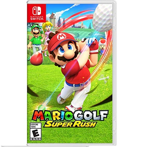 史低價！《Mario Golf馬力歐高爾夫 SUPER RUSH 超級沖沖沖》遊戲，Switch版 ​​​，原價$59.99，現僅售$50.99，免運費！