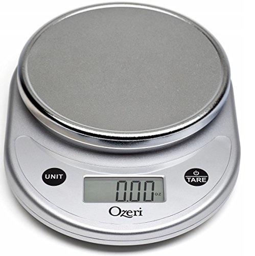 Ozeri ZK14-B Pronto Digital Multifunction Kitchen and Food Scale, Silver, Only $8.50