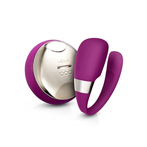 LELO TIANI 3 U-Shaped Couples Vibrator Toy Deep Rose, Wireless Remote Control for Guaranteed Satisfaction, Adult Massagers for Couples, List Price is $169, Now Only $110.00