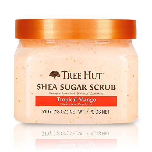 Tree Hut 有機乳木果 去角質磨砂膏，芒果香味，18 oz，原價$9.29，現僅售$6.48