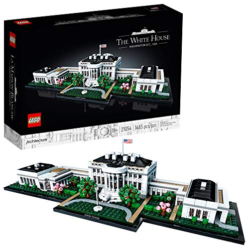 LEGO Architecture Collection: The White House 21054 Model Building Kit, Creative Building Set for Adults, New 2020 (1,483 Pieces),Only $80.00