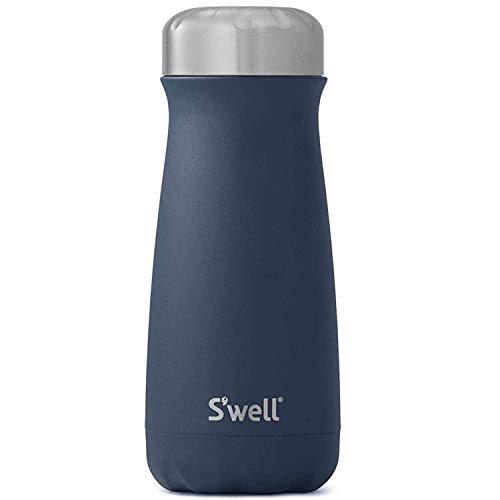 S'well Stainless Steel Traveler - 16 Fl Oz - Azurite - Triple-Layered Vacuum-Insulated Travel Mug Keeps Coffee, Tea and Drinks Cold for 24 Hours and Hot for 12 - BPA-Free Water Bottle, Only $15.76